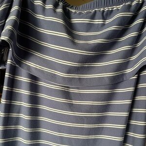 Off Shoulder Striped dress